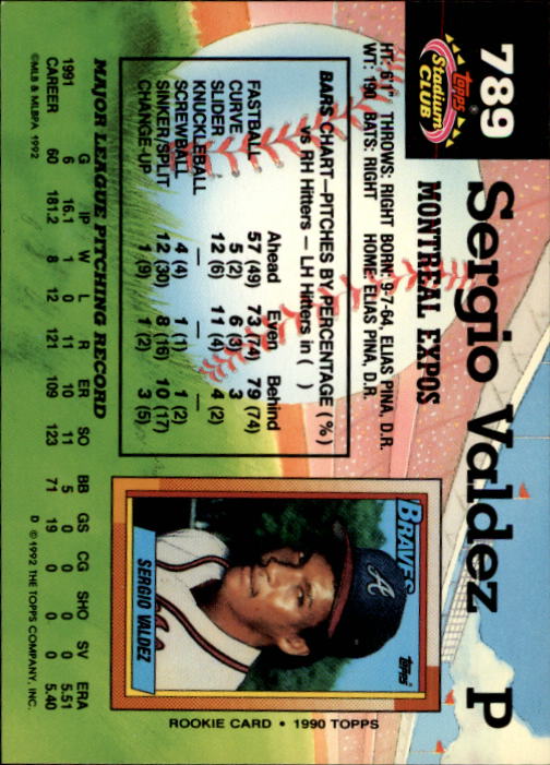A6796- 1992 Stadium Club Baseball Card #s 751-900 -You Pick- 15+ FREE US SHIP - Picture 75 of 293