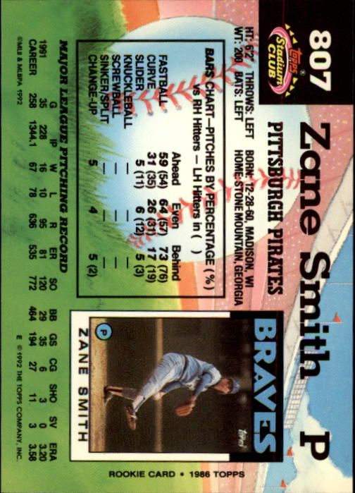 A6796- 1992 Stadium Club Baseball Card #s 751-900 -You Pick- 15+ FREE US SHIP - Picture 109 of 293