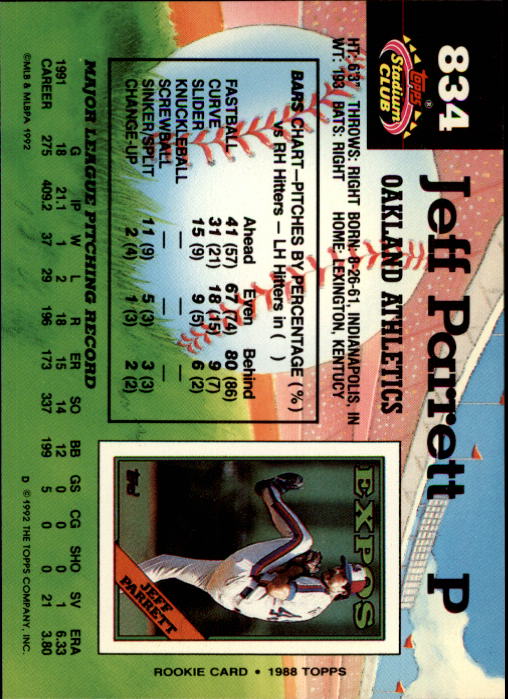 Sports Card Back