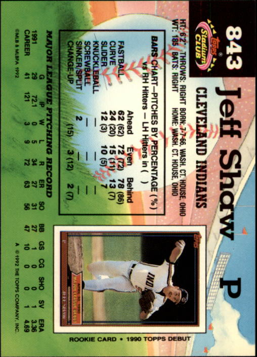 A6796- 1992 Stadium Club Baseball Card #s 751-900 -You Pick- 15+ FREE US SHIP - Picture 181 of 293