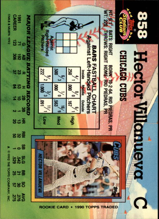 A6796- 1992 Stadium Club Baseball Card #s 751-900 -You Pick- 15+ FREE US SHIP - Picture 209 of 293