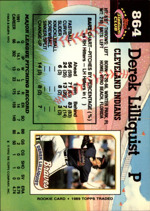 A6796- 1992 Stadium Club Baseball Card #s 751-900 -You Pick- 15+ FREE US SHIP - Picture 221 of 293