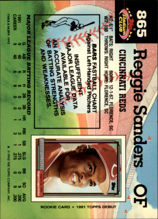 A6796- 1992 Stadium Club Baseball Card #s 751-900 -You Pick- 15+ FREE US SHIP - Picture 223 of 293