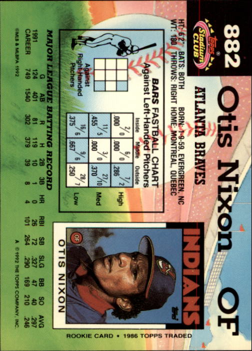 A6796- 1992 Stadium Club Baseball Card #s 751-900 -You Pick- 15+ FREE US SHIP - Picture 257 of 293