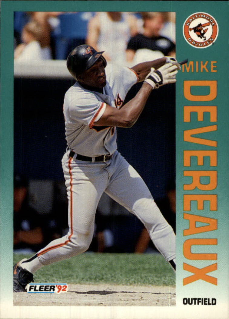 A2094- 1992 Fleer Baseball Card #s 1-250 +Rookies -You Pick- 15+ FREE US SHIP - Picture 10 of 495