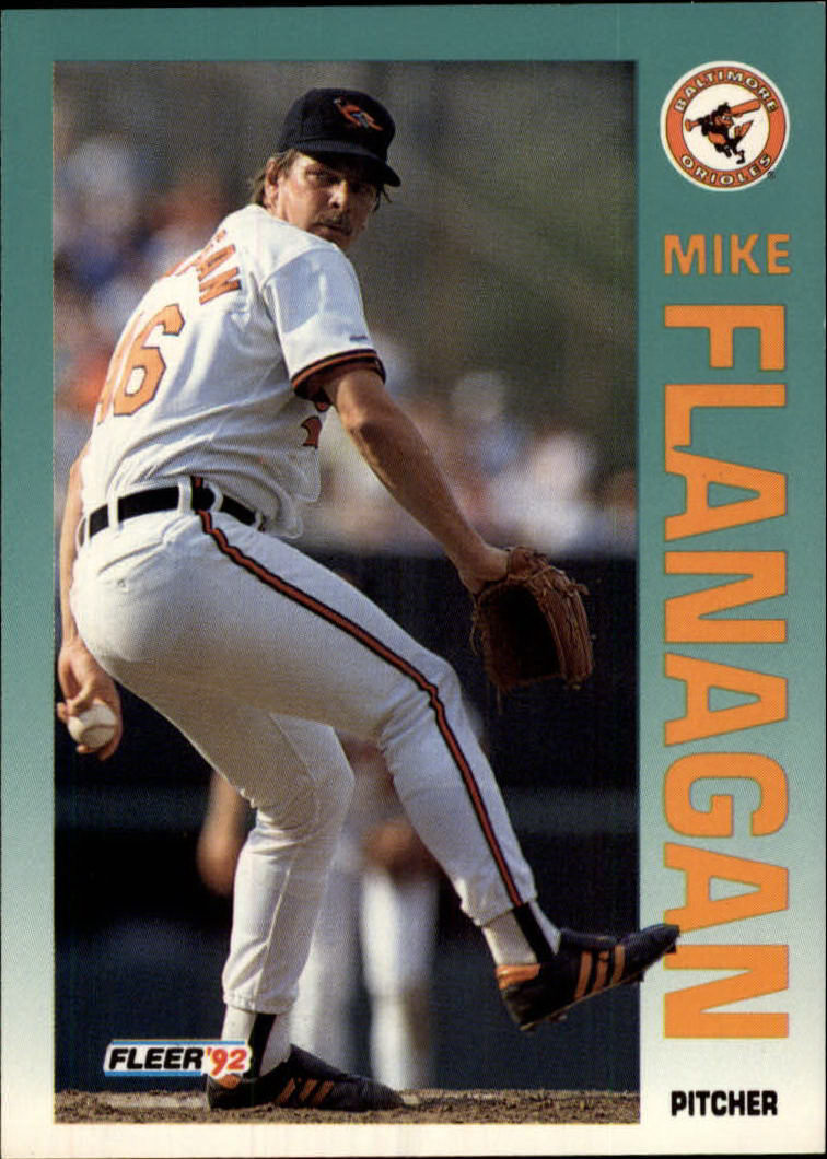 1992 Fleer #7 Mike Flanagan