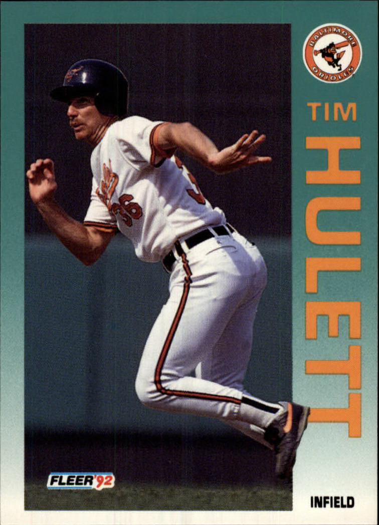 1992 Fleer #11 Tim Hulett