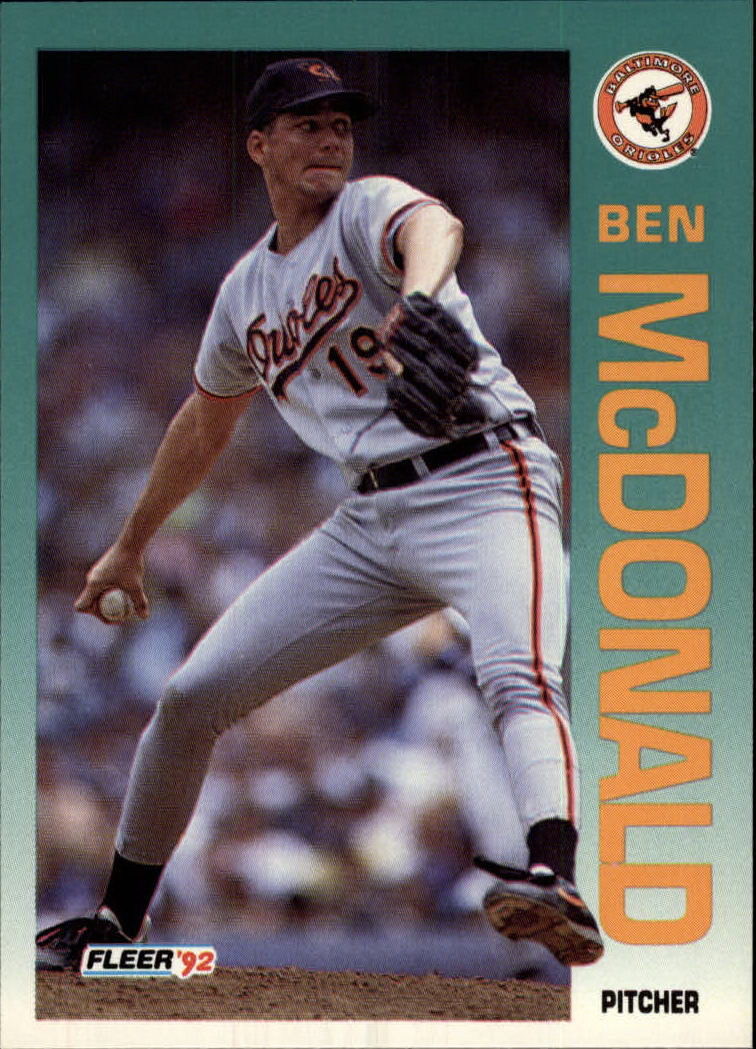 1992 Fleer #14 Ben McDonald