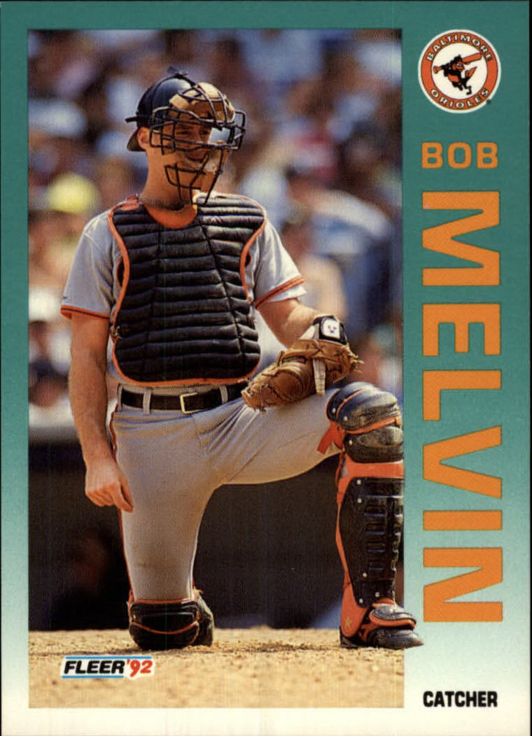 1992 Fleer #15 Bob Melvin