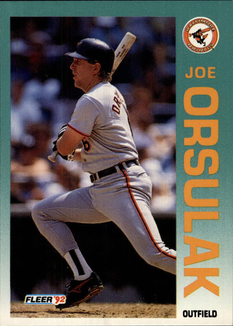 1992 Fleer #22 Joe Orsulak