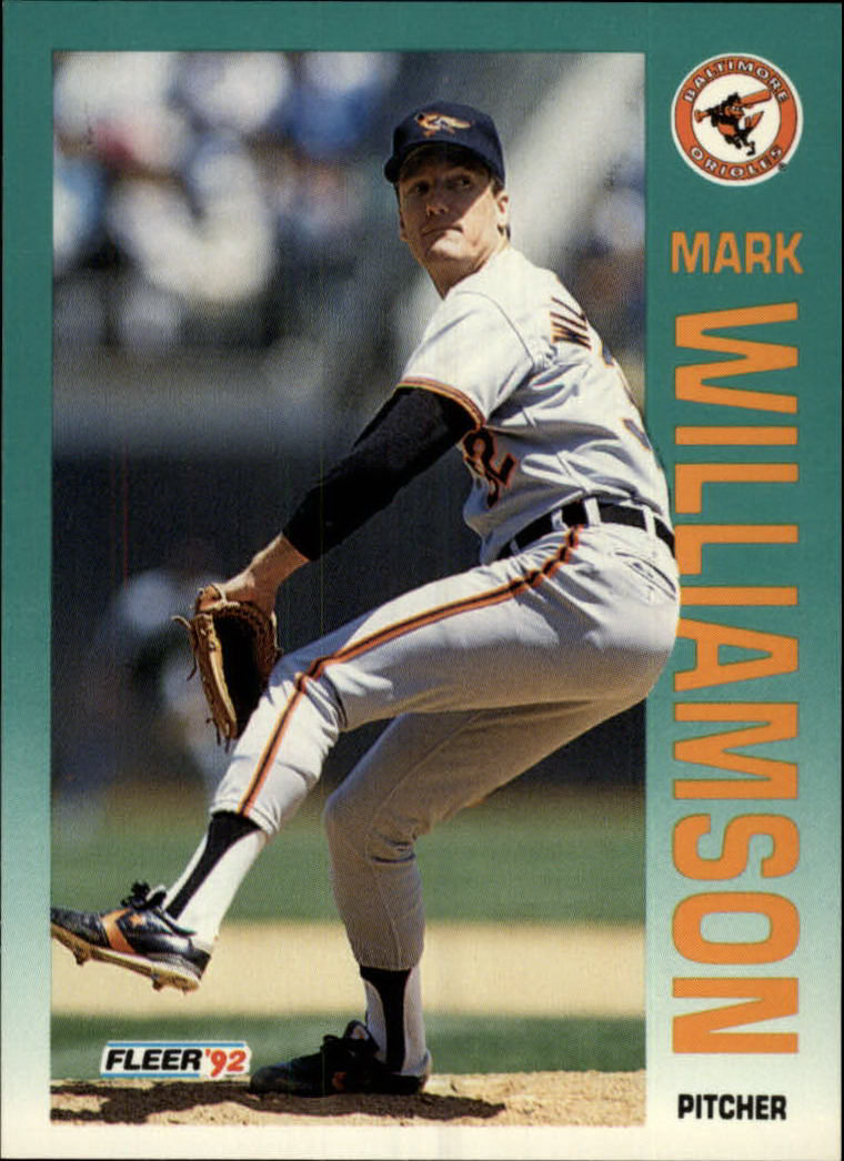 1992 Fleer #30 Mark Williamson