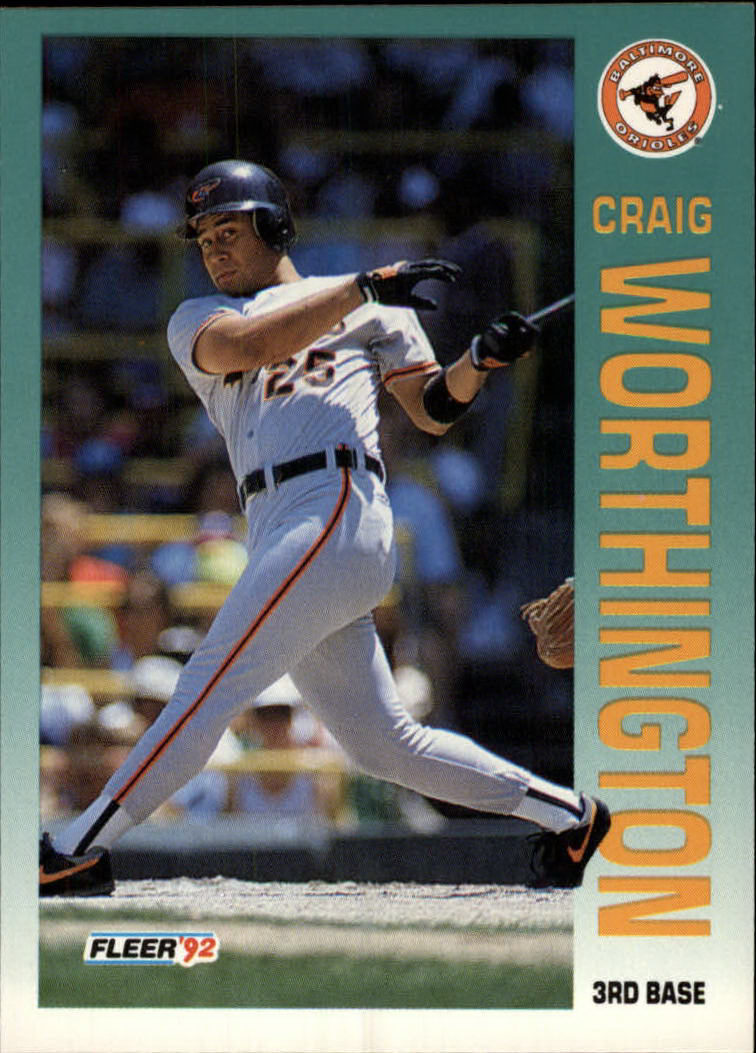 1992 Fleer #31 Craig Worthington
