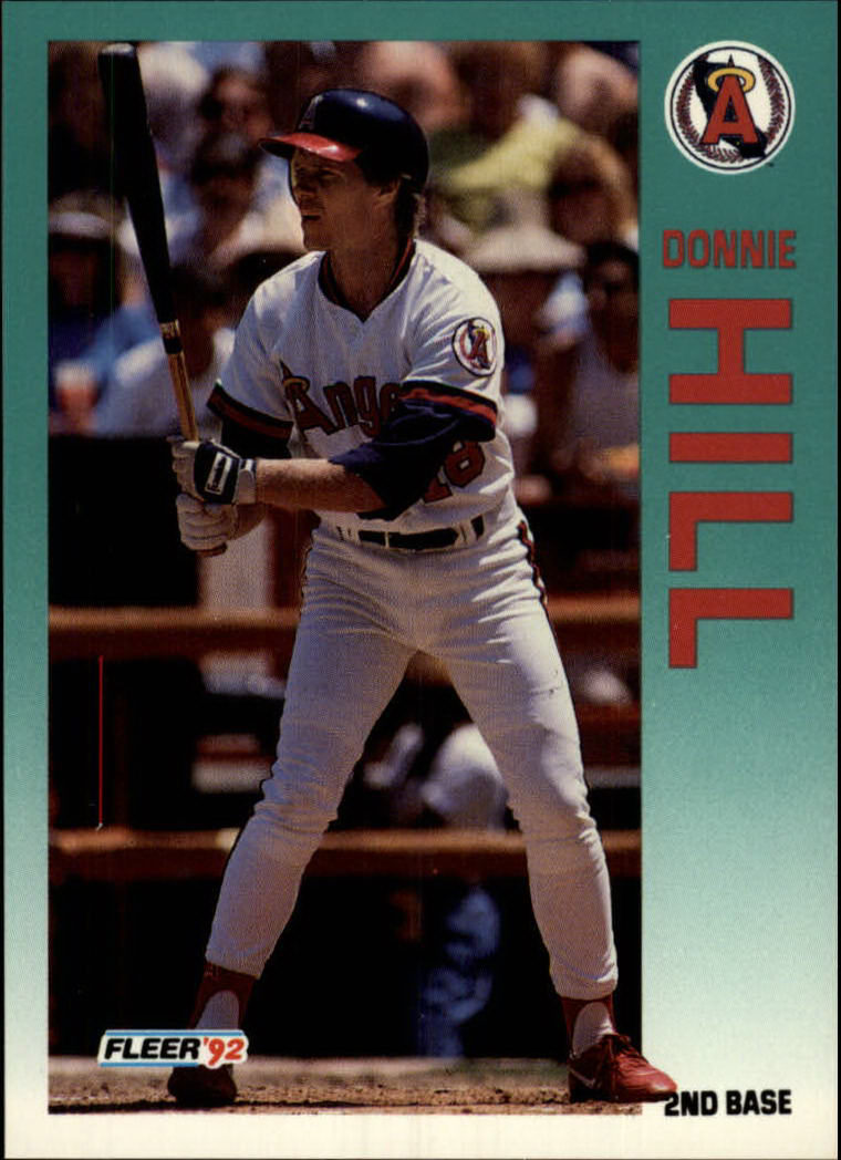 1992 Fleer #60 Donnie Hill
