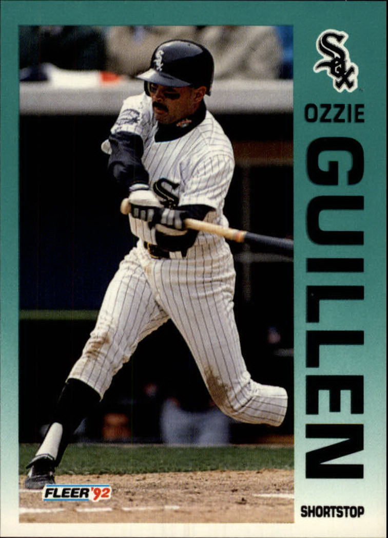 1992 Fleer #82 Ozzie Guillen