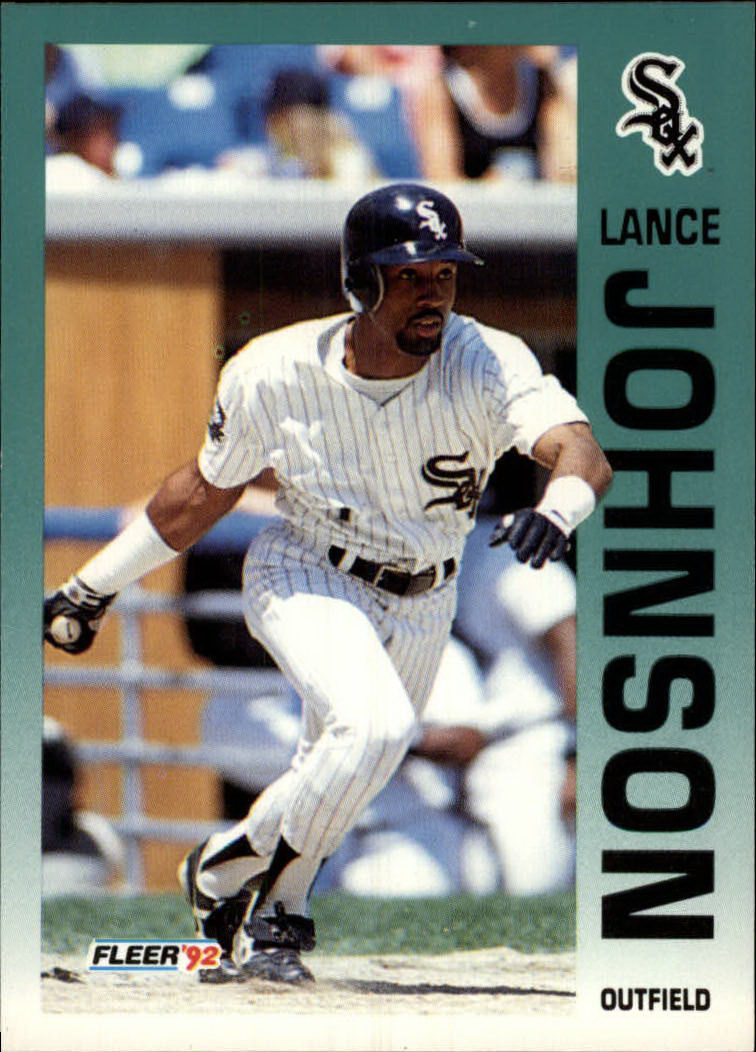 1992 Fleer #87 Lance Johnson