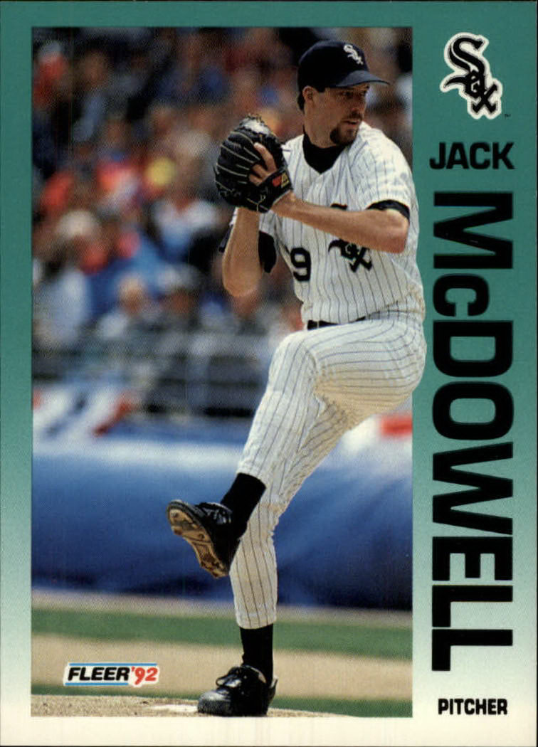 1992 Fleer #89 Jack McDowell