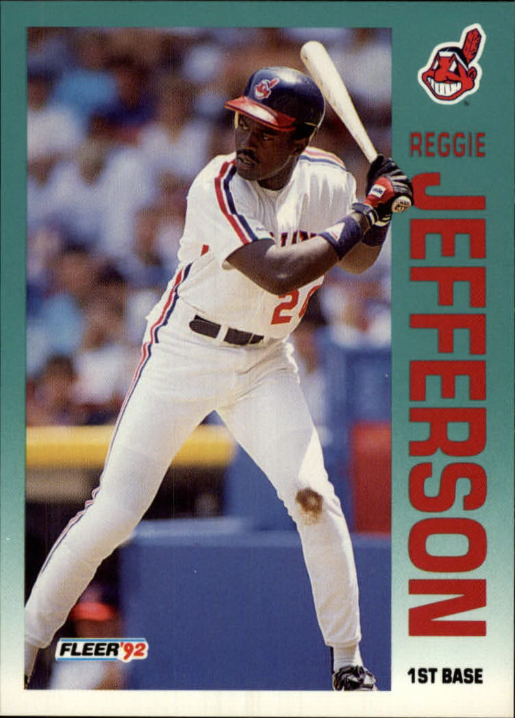 1992 Fleer #113 Reggie Jefferson