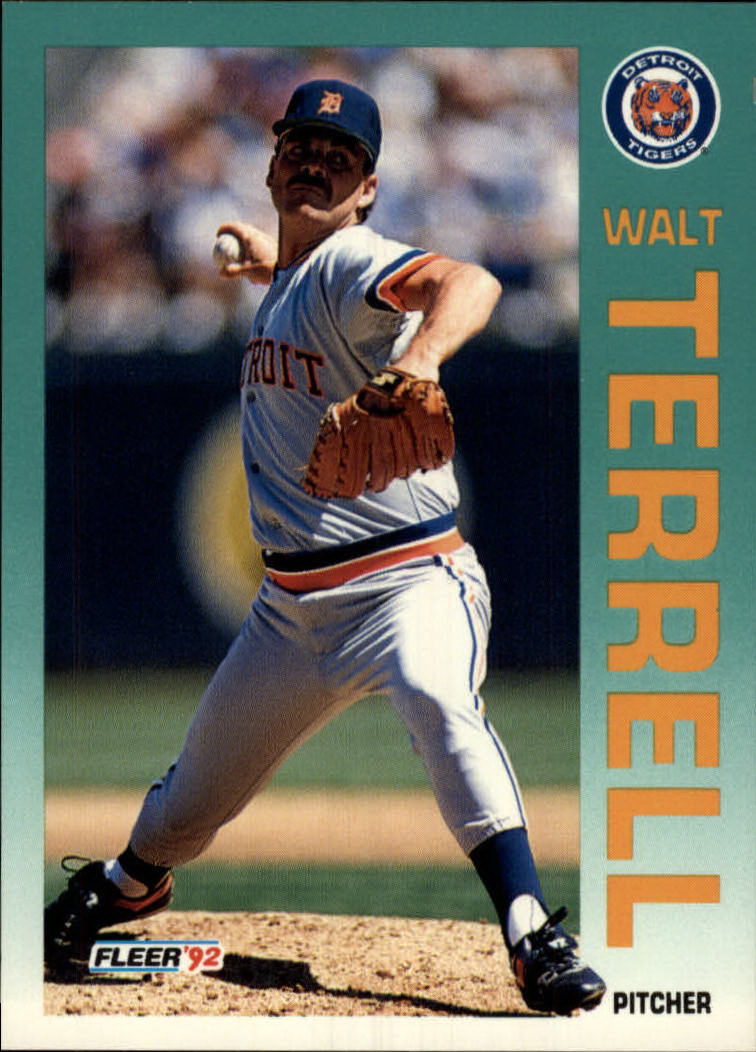 1992 Fleer #146 Walt Terrell