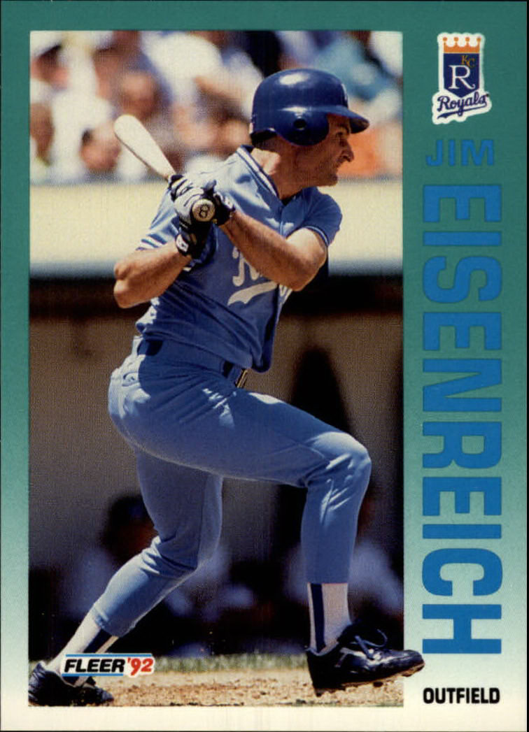A2094- 1992 Fleer Baseball Card #s 1-250 +Rookies -You Pick- 15+ FREE US SHIP - Picture 308 of 495