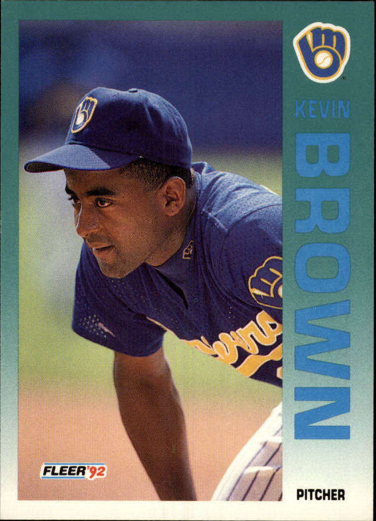 A2094- 1992 Fleer Baseball Card #s 1-250 +Rookies -You Pick- 15+ FREE US SHIP - Picture 344 of 495