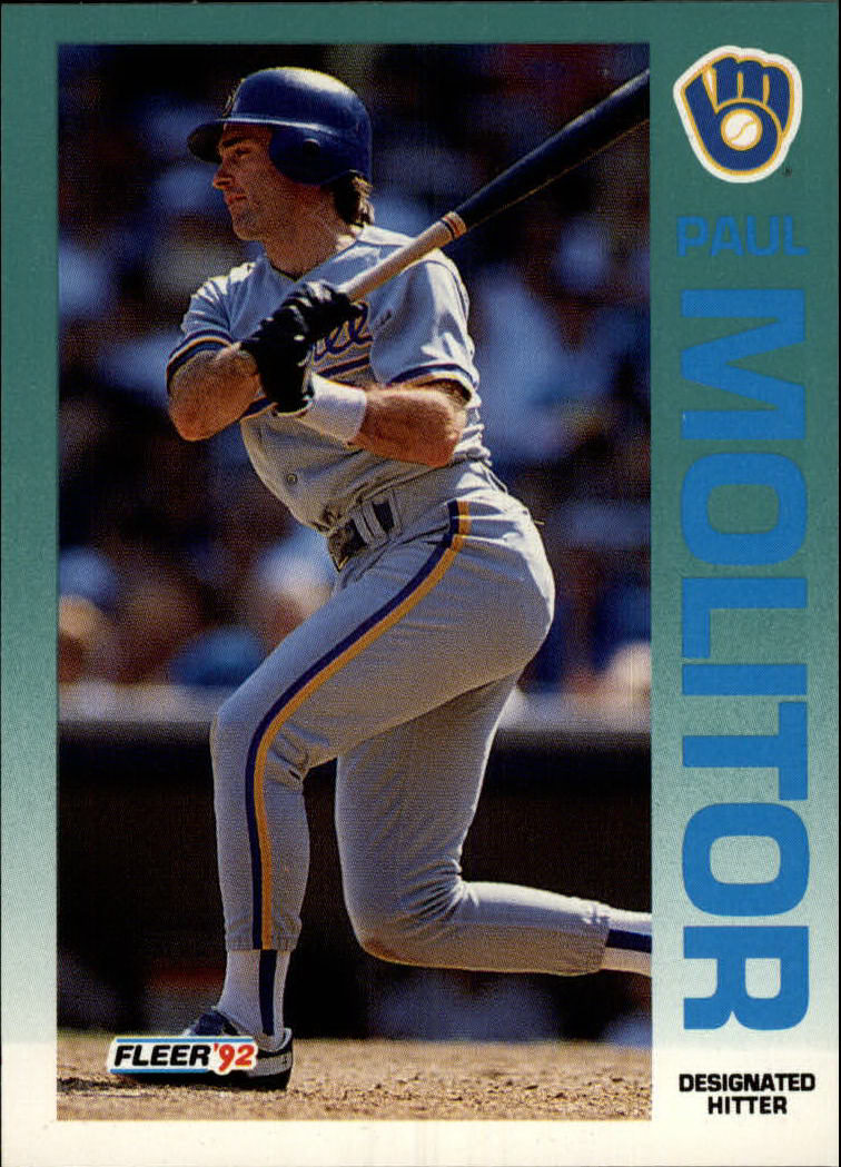 A2094- 1992 Fleer Baseball Card #s 1-250 +Rookies -You Pick- 15+ FREE US SHIP - Picture 360 of 495