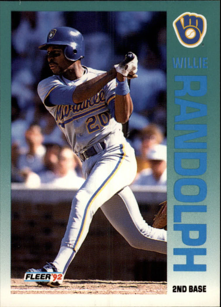 A2094- 1992 Fleer Baseball Card #s 1-250 +Rookies -You Pick- 15+ FREE US SHIP - Picture 368 of 495