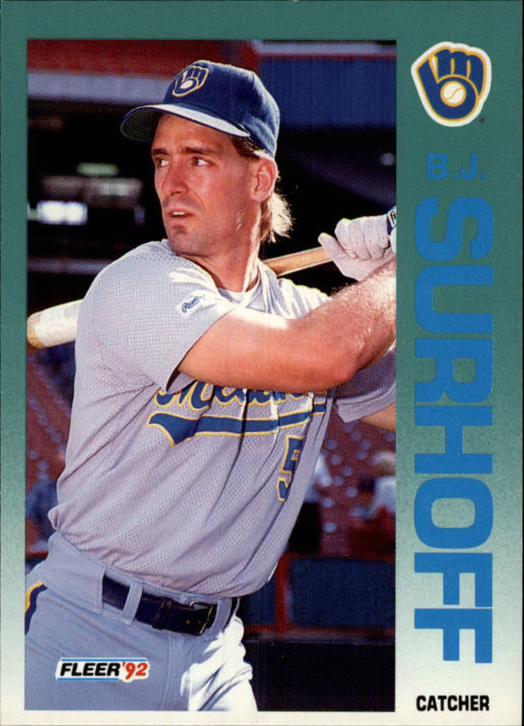 A2094- 1992 Fleer Baseball Card #s 1-250 +Rookies -You Pick- 15+ FREE US SHIP - Picture 376 of 495