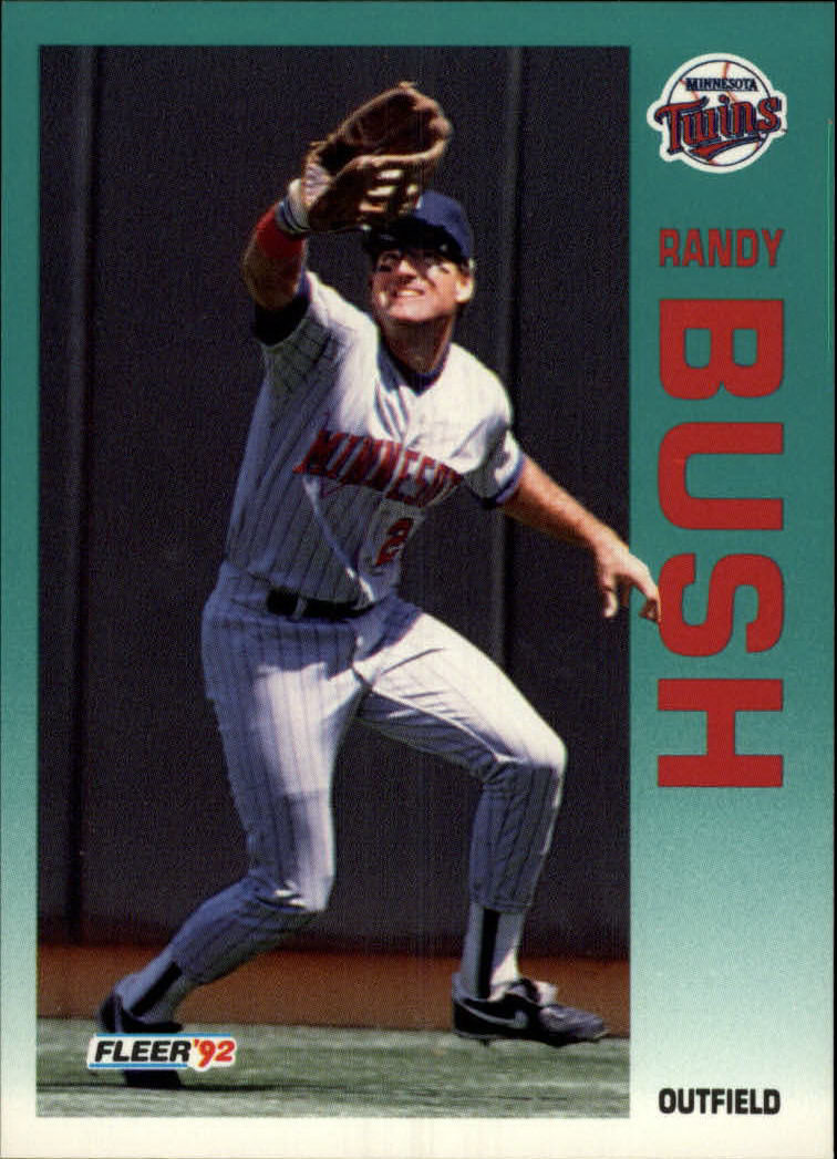 1992 Fleer #198 Randy Bush