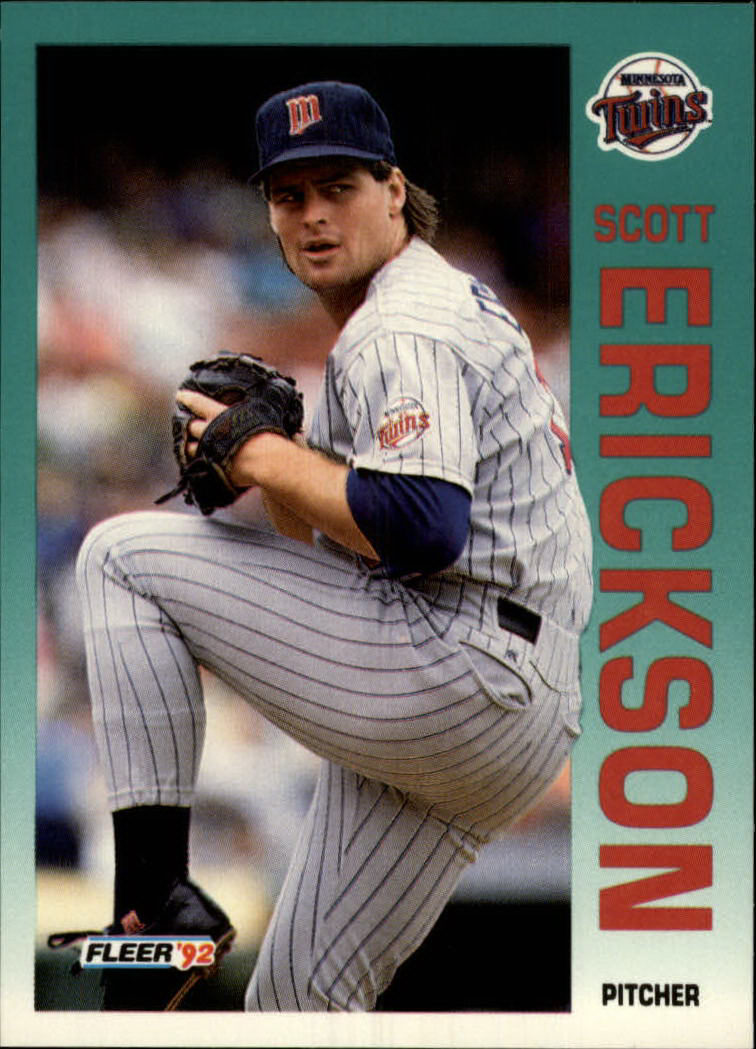 1992 Fleer #201 Scott Erickson