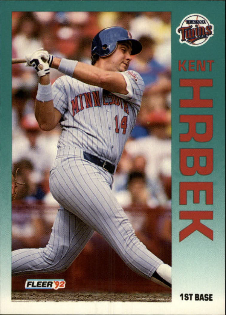 A2094- 1992 Fleer Baseball Card #s 1-250 +Rookies -You Pick- 15+ FREE US SHIP - Picture 406 of 495