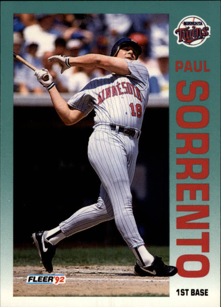 A2094- 1992 Fleer Baseball Card #s 1-250 +Rookies -You Pick- 15+ FREE US SHIP - Picture 432 of 495
