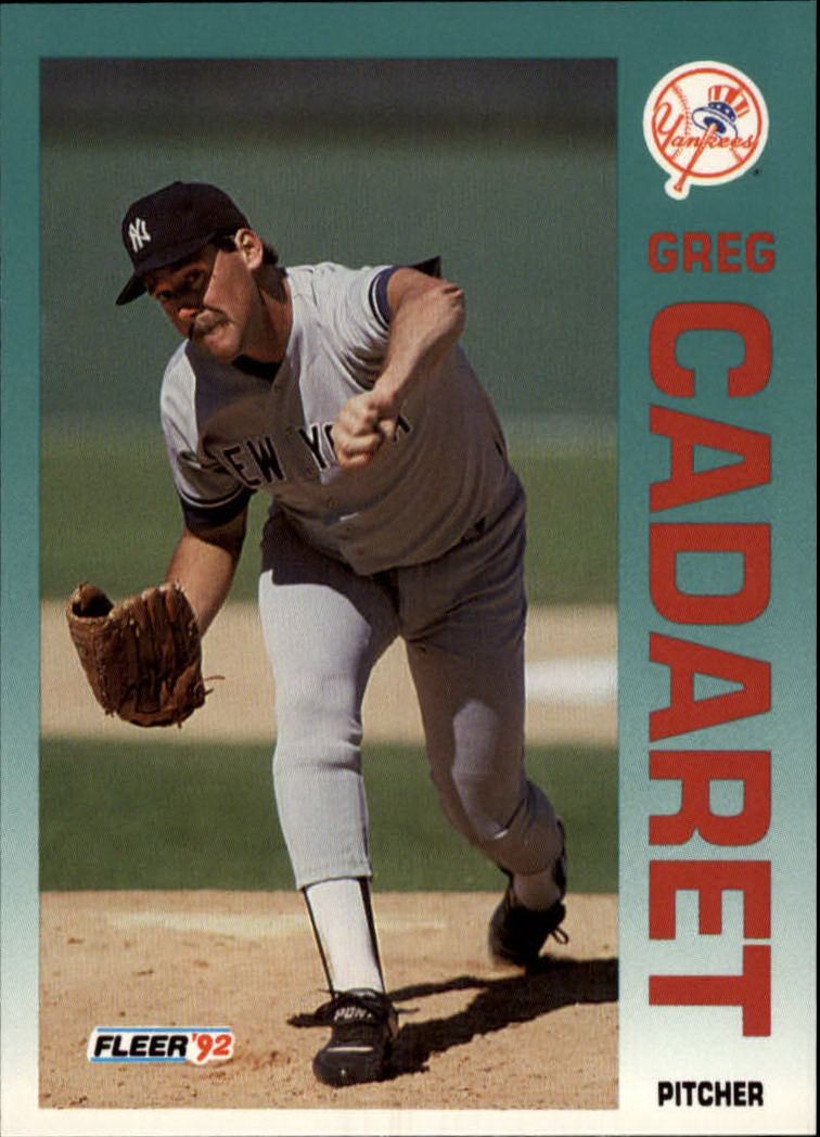 A2094- 1992 Fleer Baseball Card #s 1-250 +Rookies -You Pick- 15+ FREE US SHIP - Picture 440 of 495