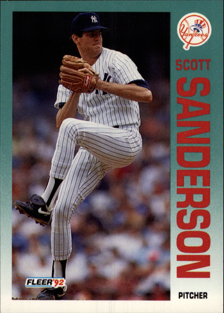 1992 Fleer #243 Scott Sanderson