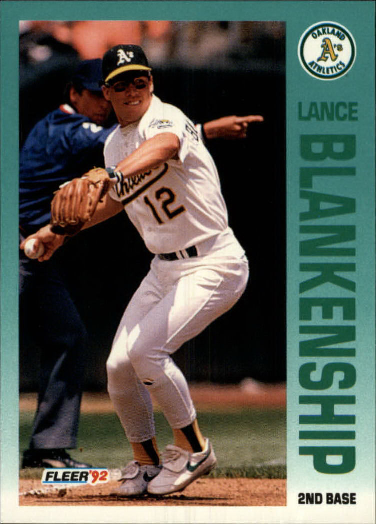 A2094- 1992 Fleer Baseball Card #s 1-250 +Rookies -You Pick- 15+ FREE US SHIP - Picture 494 of 495