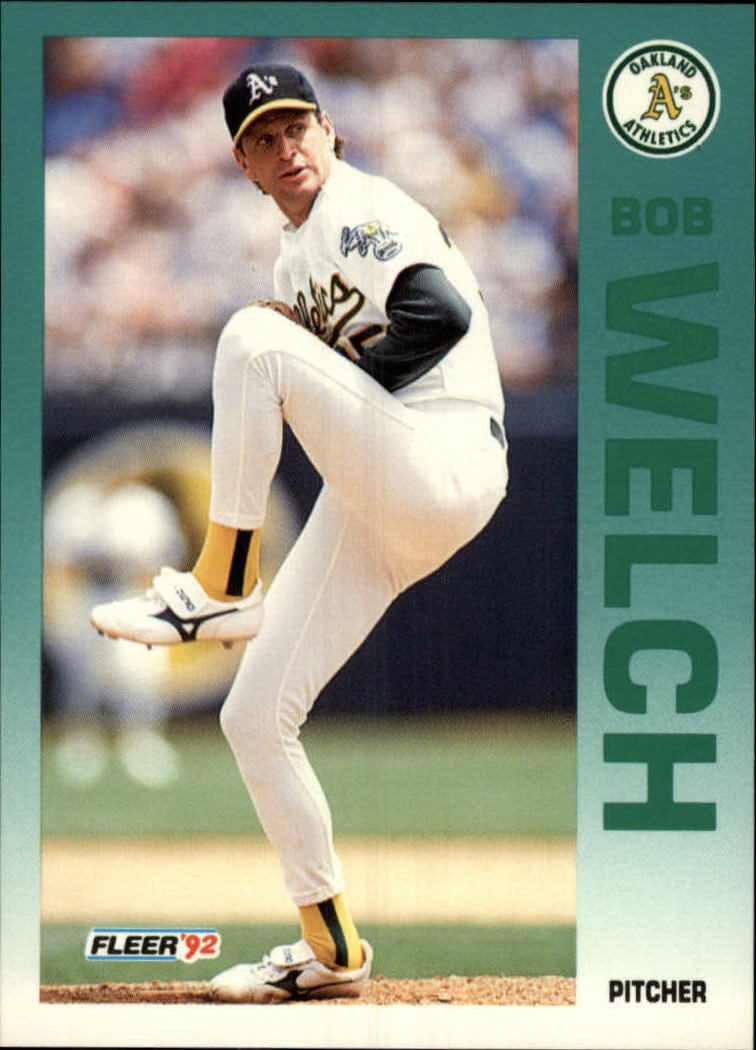 1992 Fleer #271 Bob Welch