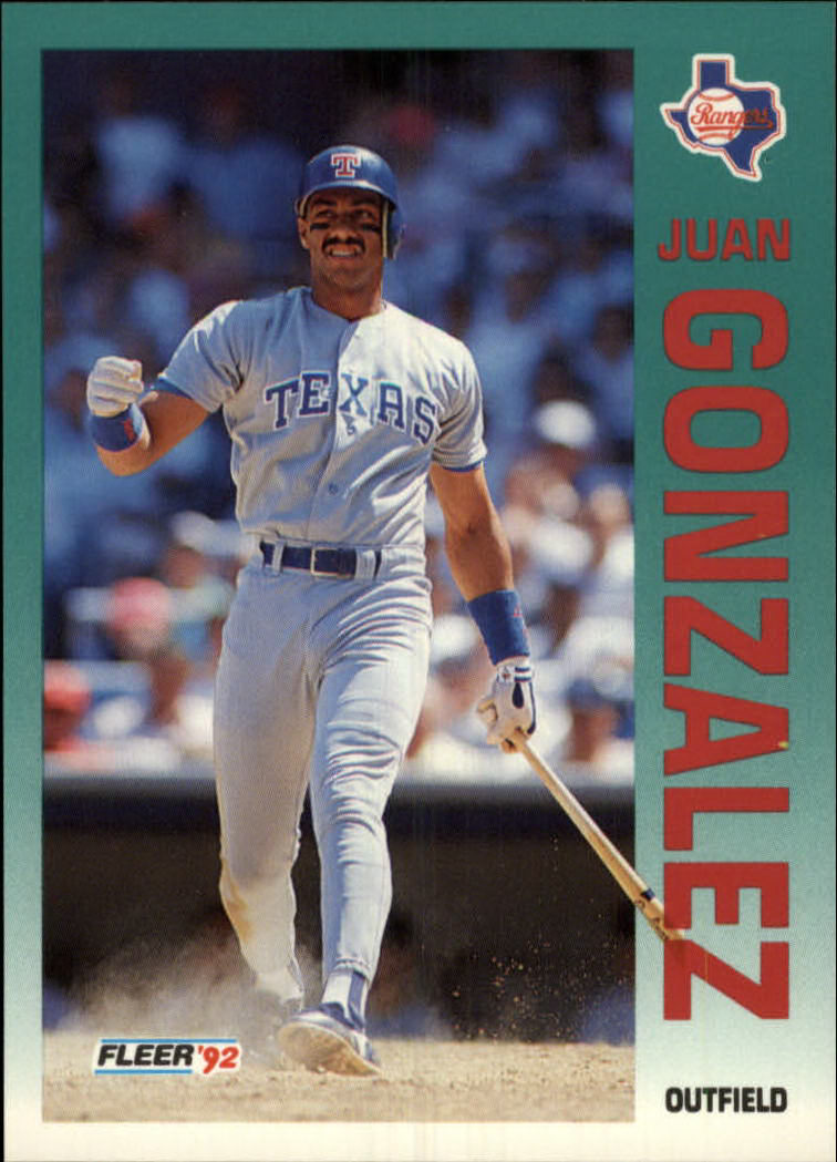 1992 Fleer #304 Juan Gonzalez