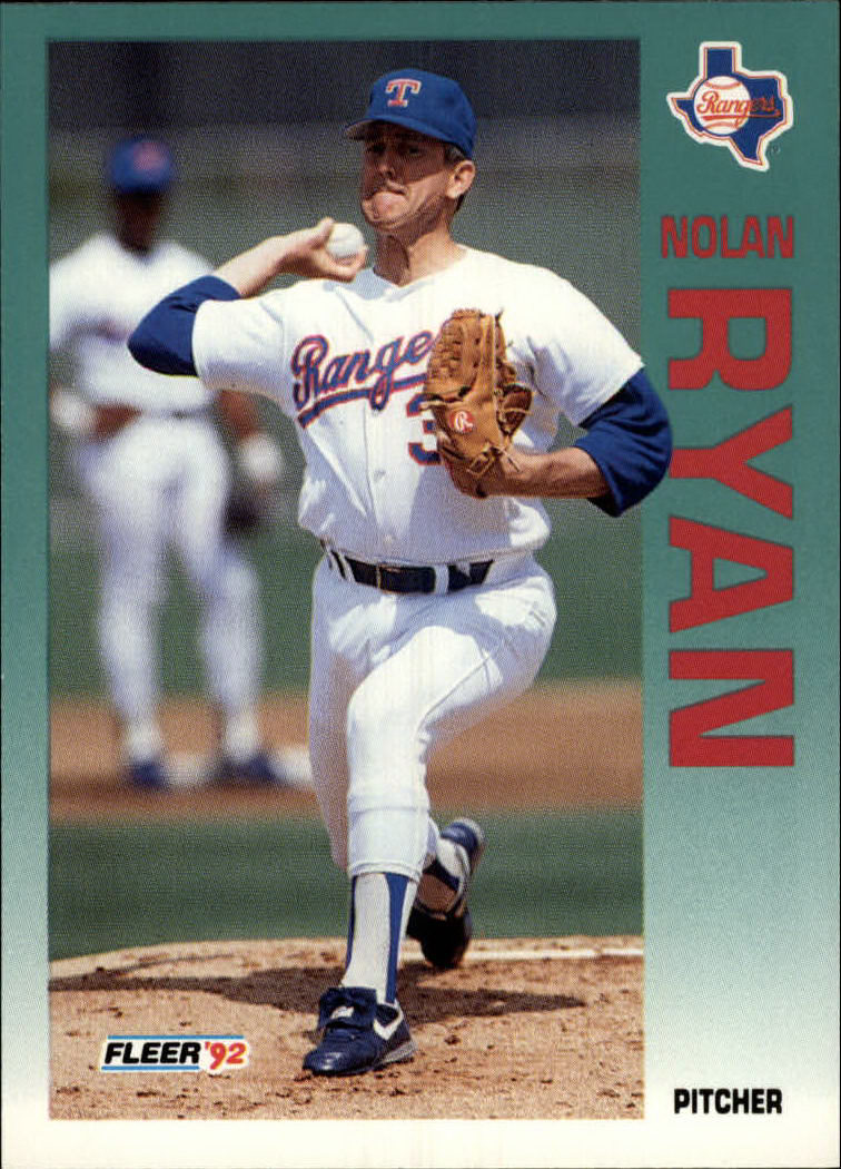 1992 Fleer #320 Nolan Ryan