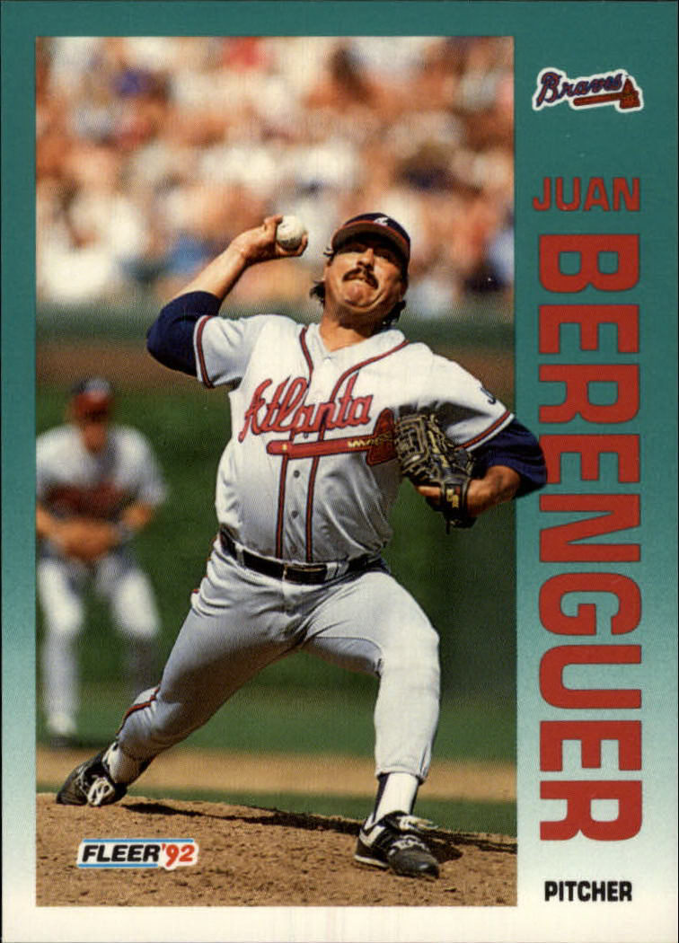 1992 Fleer #352 Juan Berenguer