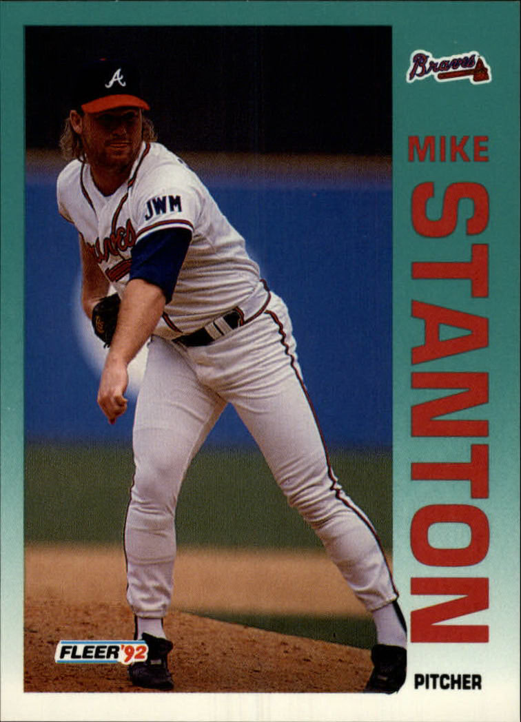 1992 Fleer #372 Mike Stanton