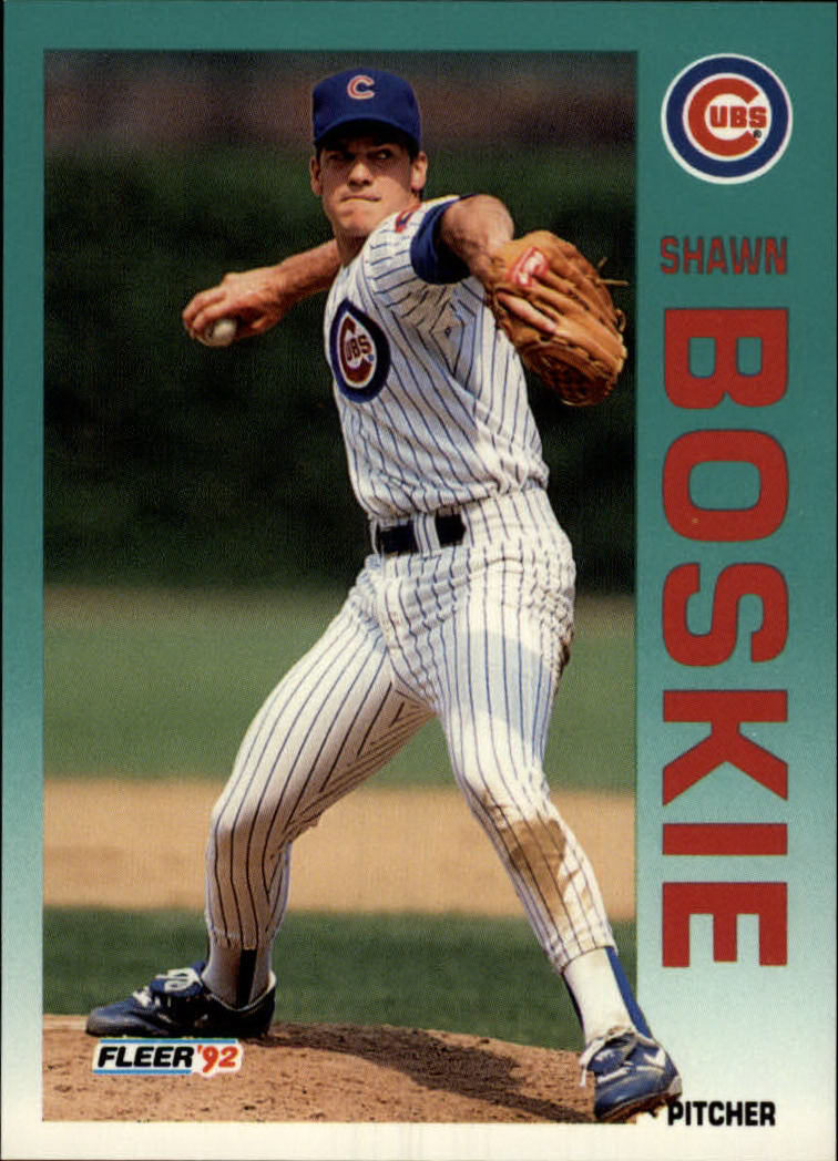1992 Fleer #377 Shawn Boskie