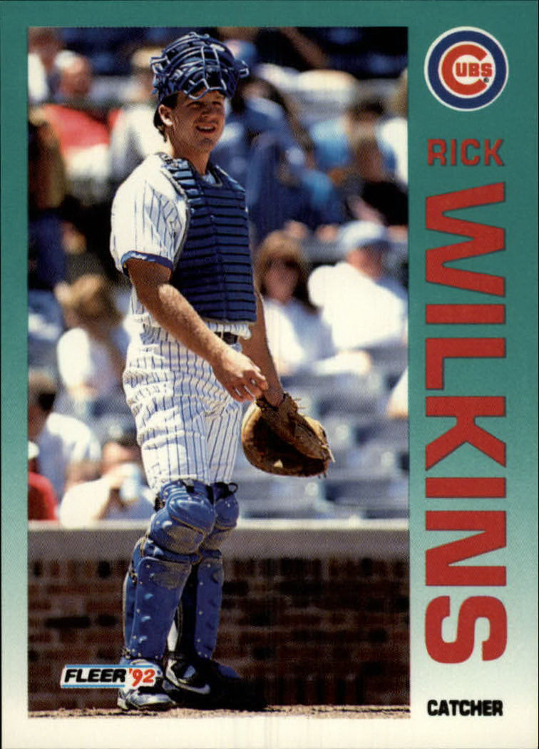 1992 Fleer #397 Rick Wilkins