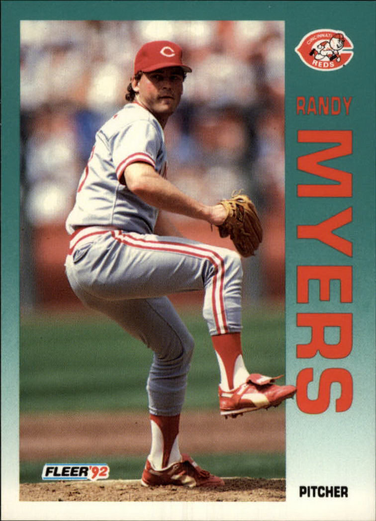 1992 Fleer #413 Randy Myers