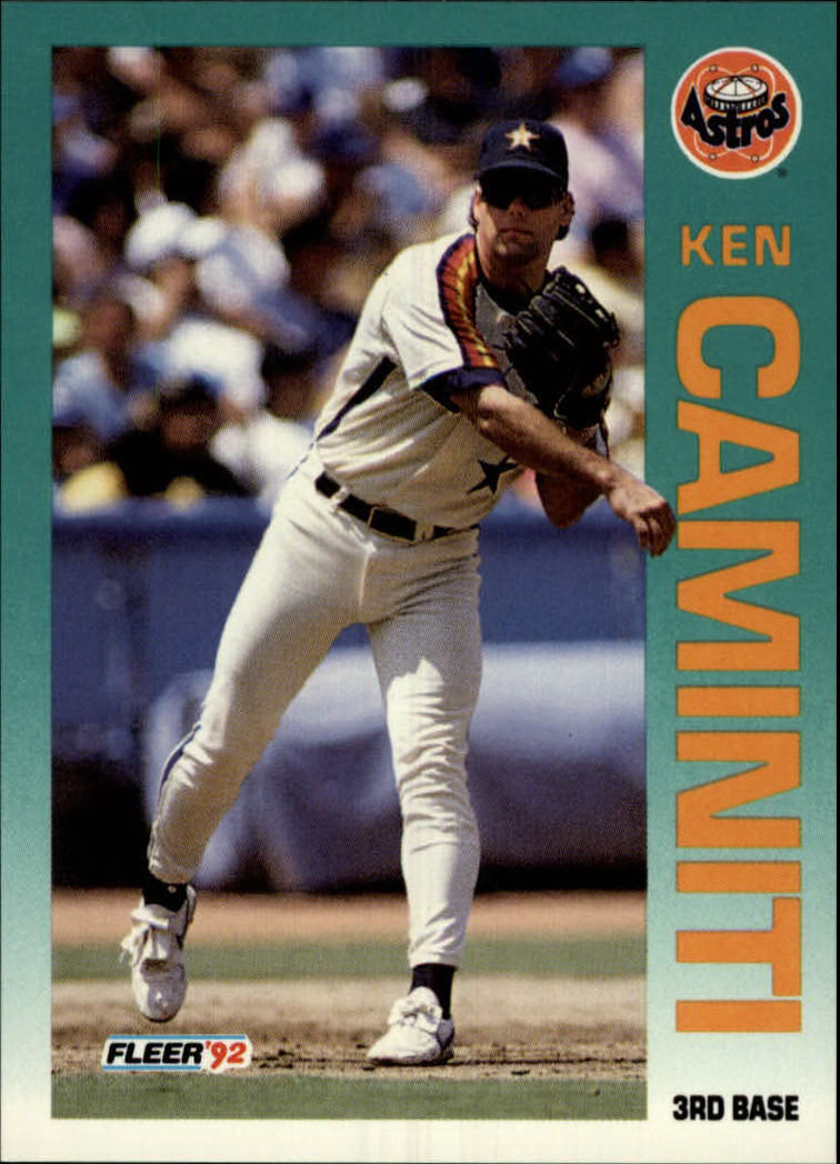 1992 Fleer #427 Ken Caminiti