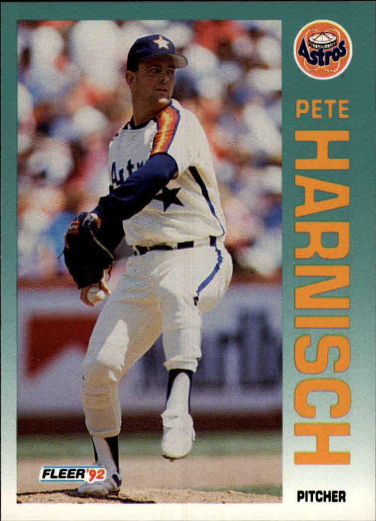 1992 Fleer #435 Pete Harnisch