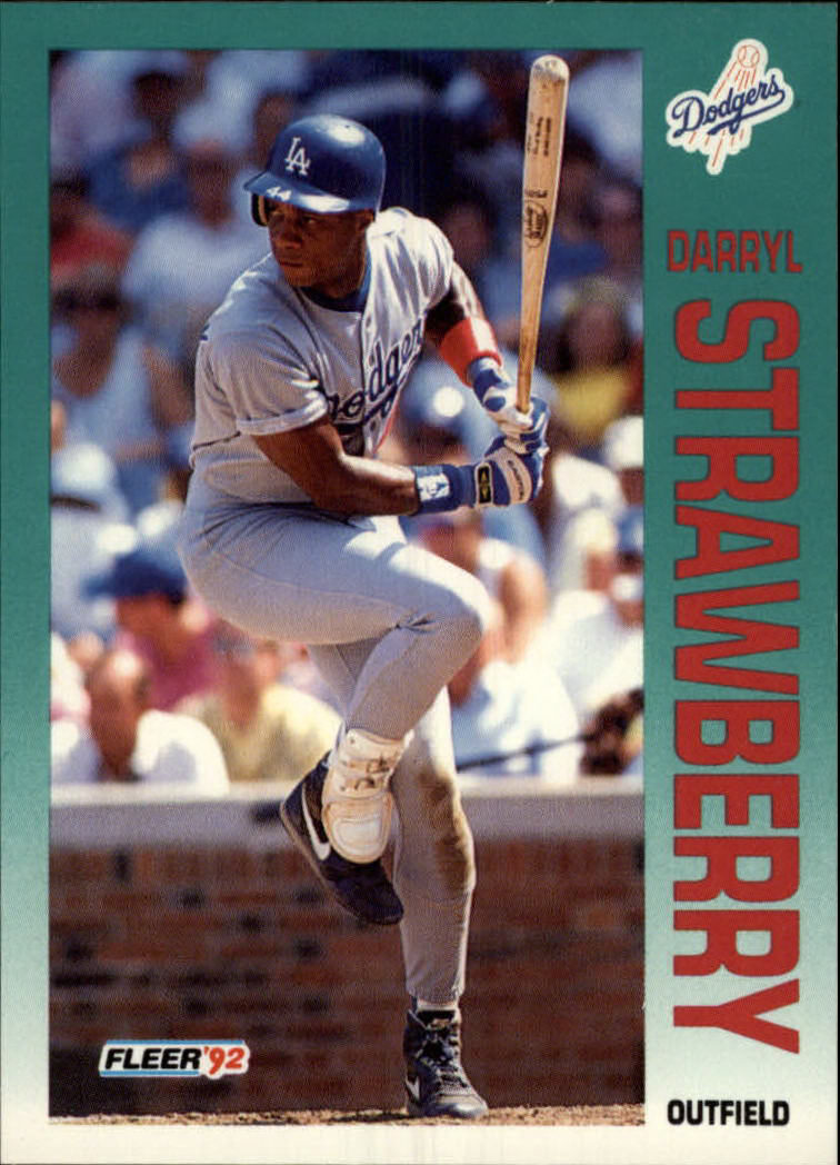 A2094- 1992 Fleer Baseball Cards 251-500 +Rookies -You Pick- 15+ FREE US SHIP - Picture 440 of 499