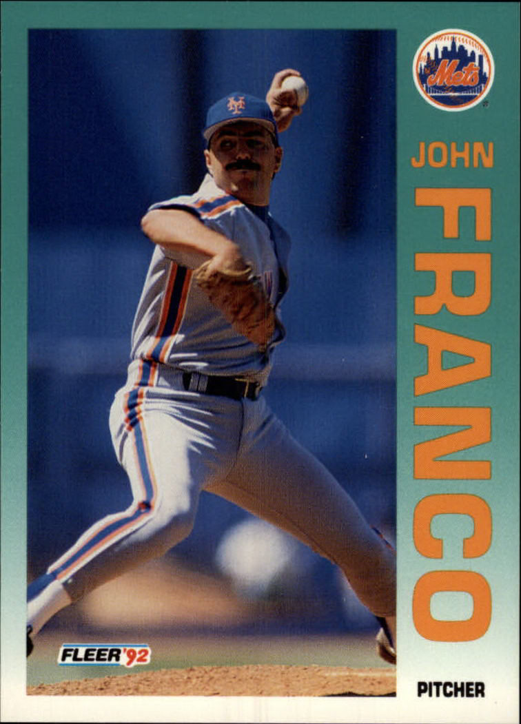 1992 Fleer #504 John Franco