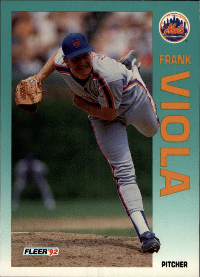 1992 Fleer #518 Frank Viola