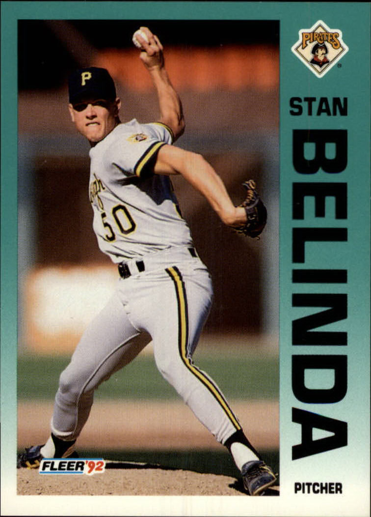 1992 Fleer #548 Stan Belinda