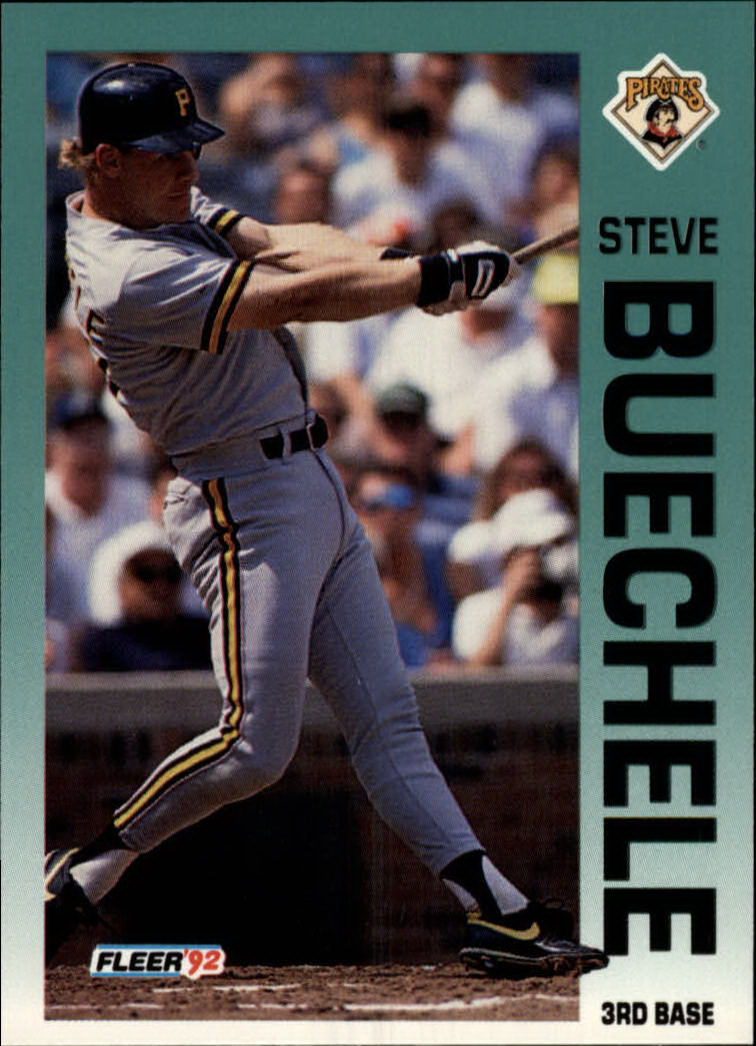 1992 Fleer #552 Steve Buechele