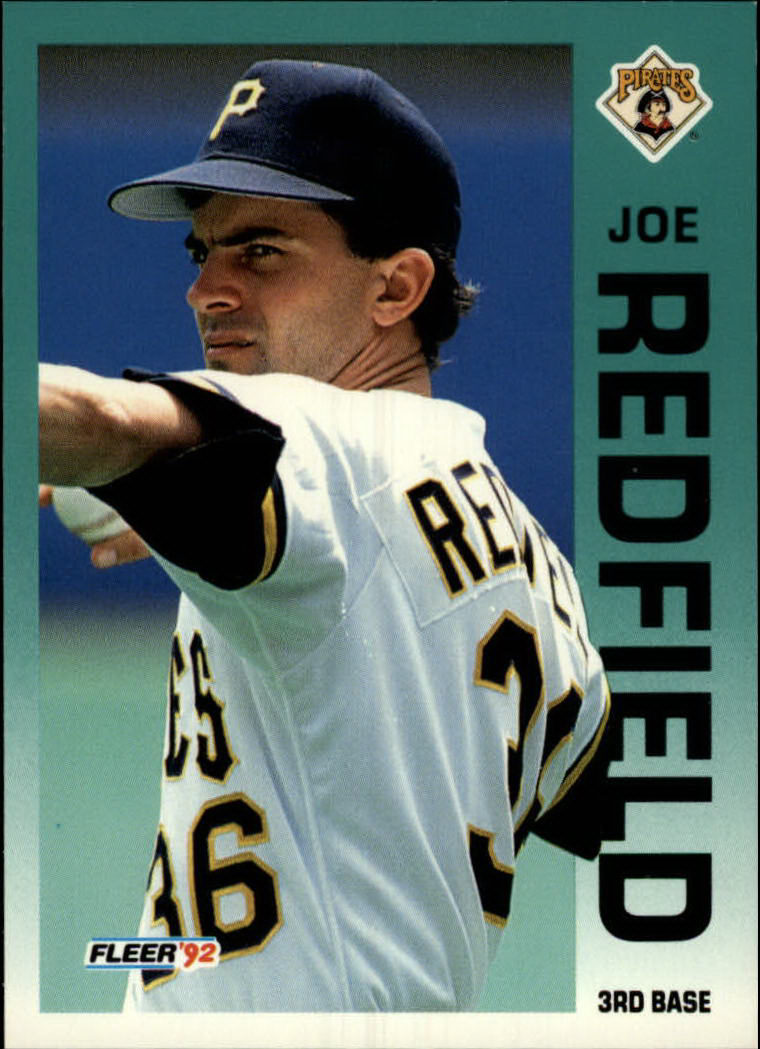1992 Fleer #563 Joe Redfield